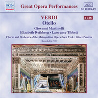 Otello, Act III: Introduction - Giovanni Martinelli & Lawrence Tibbett & George Cehanovsky & Elisabeth Rethberg & Nicola Moscona & Thelma Votipka & Джузеппе Верди