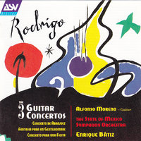 Rodrigo: Fantasía para un Gentilhombre (ed. Segovia) - I. Villano y Ricercare (Adagietto) - Alfonso Moreno & The State of Mexico Symphony Orchestra & Enrique Batiz