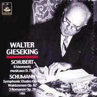 Waldszenen, Op. 82: IV. Verrufene Stelle - Walter Gieseking & Johann Sebastian Bach