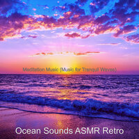 Background for Beach Waves - Ocean Sounds ASMR Retro