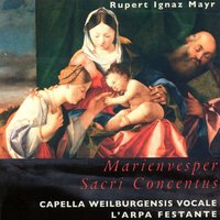 Marienvesper, Sacri concentus: Antiphon III. Quo abiit dilectus meus - L'Arpa Festante & Doris Hagel & Stephan Schreckenberger