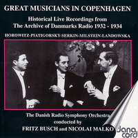 Piano Concerto No. 1, Op. 23: 3rd Movement - The Danish Radio Symphony Orchestra & Владимир Горовиц & Nicolai Malko & Пётр Ильич Чайковский