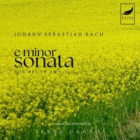 Flute Sonata in E Minor, BWV 1034: I. Adagio Ma Non Tanto (Arr. for Piano by Irene Cantos) - Irene Cantos & Johann Sebastian Bach