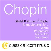 3 Polonaises, Op. 71 - No. 2 in B flat major - Abdel Rahman El Bacha