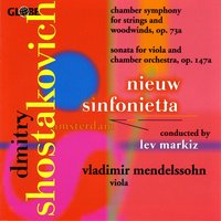 Sonata for Viola and Chamber Orchestra, Op. 147a: III. Adagio - Nieuw Sinfonietta Amsterdam & Дмитрий Дмитриевич Шостакович