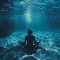 Serene Ocean's Pulse - Cinematic Meditation & Waves At Night & Alpha Waves Savasana