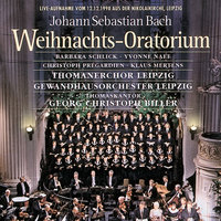 J.S. Bach: Christmas Oratorio, BWV 248 / Part Five - For the 1st Sunday in the New Year - No. 49 Rezitativ (Alt): "Warum wollt ihr erschrecken?" - Gewandhausorchester & Georg Christoph Biller & Thomanerchor Leipzig & Christoph Pregardien & Yvonne Naef & Klaus Mertens & Johann Sebastian Bach