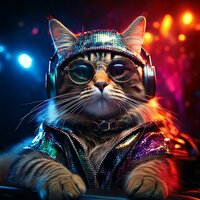 Gentle Rhythms Lull Night - Binaural White Noise & Cat Relaxing Sounds TA & Music for Kittens