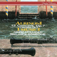 Albinoni: Concerto a 5 in C, Op. 7, No. 2 for 2 Oboes, Strings, and Continuo - 3. Allegro - Heinz Holliger & Maurice Bourgue & I Musici & Томазо Альбинони