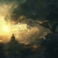 Peaceful Meditation Deep Tones - HM Surf & Healthy Grounding & Barth Dreux