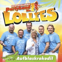 Aufblaskrokodil - Lollies
