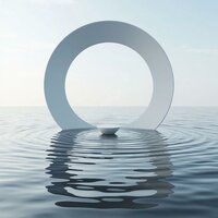 Circles on the Water - White Mantra Guru