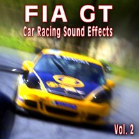 Three Fia Gt Race Cars Drive by Fast from Right to Left Take 3 - The Hollywood Edge Sound Effects Library