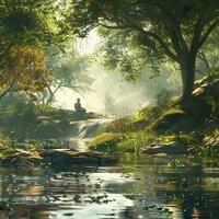 Serenidad Fluyente Para Un Toque Terapéutico - Música y sonidos de spa & Acústica de la Naturaleza & Terapia de naturaleza