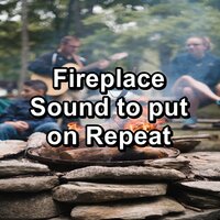 Fireplace with Crackling in the Nature Christmas Campfire - Nature Sounds & Rain Sounds & Rain