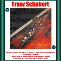 String Quartet No.14 in D Minor, D.810 "Death and the Maiden": II. Andante con moto - The Busch Quartet & Adolf Busch & Karl Doktor & Hermann Busch & Gösta Andreasson & Франц Шуберт