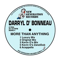 More Than Anything - Darryl D'Bonneau