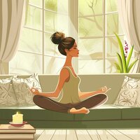 Baño Sonoro Sereno - Lista de Reproducción Para Relajarse en la Mañana & Luces desde la distancia & Vida circundante