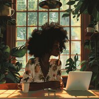 Eficiencia Tranquila En Flujos Suaves - Lista de reproducción de trabajo & Trabajar en casa Lofi & Trabajo en Casa Lofi