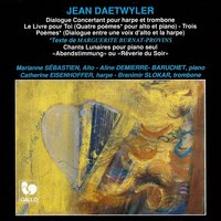 Chants lunaires, pour piano seul: I. Clair de Lune - Jean Daetwyler & Aline Demierre-Baruchet