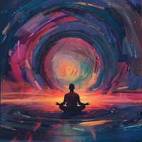 Flowing Melodic Calm - Meditation Music Legends & 432Hz Positive Energy & Hypnotic Therapy Music Consort