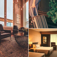 Carefree Backdrops for Spring Vacay - Luxury Lounge Cafe Allstars
