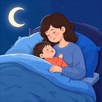 儿童哄睡摇篮曲（白噪音+吹风机声效+超级有效） - 蓝夜漫游指南
