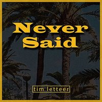Never Said - Tim Letteer