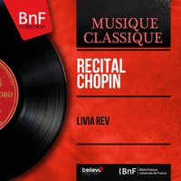 24 Préludes, Op. 28: No. 3 in G Major, Vivace - Lívia Rév & Фридерик Шопен