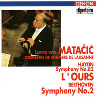 Symphony No. 82 in C Major, Hob. I - 82 "L'Ours": Menuet - Orchestre De Chambre De Lausanne & Lovro Von Matacic & Йозеф Гайдн