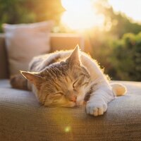 Armonía En Bigotes Suaves - El alivio del estrés & Música para dormir Gatos & Puertos y Océanos