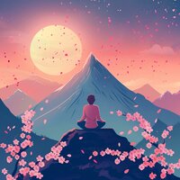 Calma Concentrada En Melodías Serenas - Meditaciones conscientes equilibradas & Latidos de loto & Maestros Lofi