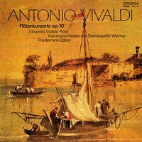 Flute Concerto in F Major, Op. 10, No. 5, RV 434: II. Largo e cantabile - Kammerorchester Der Staatskapelle Weimar & Johannes Walter & Friedemann Batzel & Антонио Вивальди