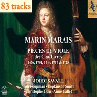 Marin Marais : Pieces De Viole Du Cinquieme Livre, 1725 - Suite En Mi Mineur / Majeur : Menuets, V. 100 & 99 - Jordi Savall & Ton Koopman & Марен Маре & Hopkinson Smith