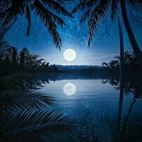 Soft Melodies Night Calm - The Celtic Orchestra & Campfire Sounds Ear ASMR & Bali Rain