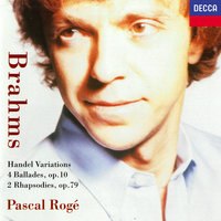 Brahms: Rhapsody in B minor, Op. 79, No. 1 - Pascal Rogé & Иоганнес Брамс
