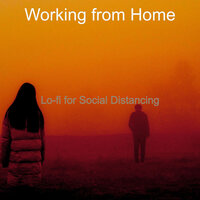 Backdrop for Social Distancing - Bubbly Lofi - Working from Home