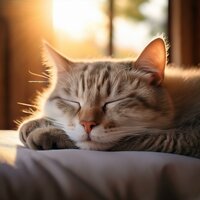 Ritmos Suaves Para La Siesta - Música Acogedora para Gatos & Oraciones al sol & Sonido De La Naturaleza