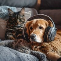 La Elección Musical Pacífica Del Felino - Cuna Musical Gatos & Música para Gatos Paz & Sonidos relajantes marrones calmantes