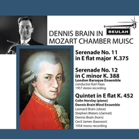 Quintet in E-Flat Major for Piano and Winds, K. 452: 2. Larghetto - Dennis Brain Wind Ensemble & Вольфганг Амадей Моцарт