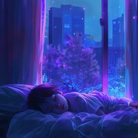 Tiempo De Sueño En Cadencia Tranquila - Infantes En Azul Y Sol & Lofi-hip-hop & NiñosChill