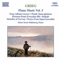 6 Poetic Tone Pictures, Op. 3: No. 2, Allegro cantabile - Einar Steen-Nøkleberg & Эдвард Григ