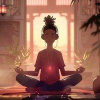 Frequencies of Calm - Quiet Meditation Music & Thunderstorm Meditation & Magnetic Dreams