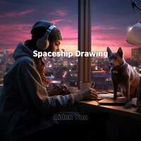 Spaceship Drawing - Aiden Yoo