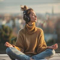 Path's Gentle Harmony - Meditate to Relaxation Music & Peace Road & Dawn River