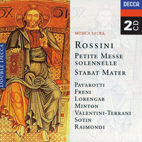 Rossini: Petite Messe solennelle - Sanctus - Mirella Freni & Lucia Valentini Terrani & Luciano Pavarotti & Ruggero Raimondi & Coro Polifonico de Teatro alla Scala & Leone Magiera & Romano Gandolfi & Джоаккино Россини