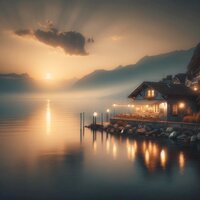Vierwaldstättersee Echo (Lofi Klangwellen) - Alpenklänge Gelassenheit