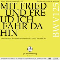 Kantate zum Fest Mariae Reinigung, BWV 125 "Mit Fried und Freud ich fahr dahin": II. Arie. Ich will auch mit gebrochnen Augen (Alt) - Orchester der J.S. Bach-Stiftung & Rudolf Lutz & Alex Potter & Johann Sebastian Bach