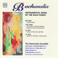 Wilhelm Friedemann Bach: Duet in E Minor for two flutes, F. 54: I. Allegro - The Hanoverian Ensemble & John Solum & Richard Wyton & Вильгельм Фридеман Бах