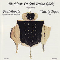 Suite Hébraïque No. 4 for Alto Saxophone and Piano: II. Nigun - Valerie Tryon & Paul Brodie